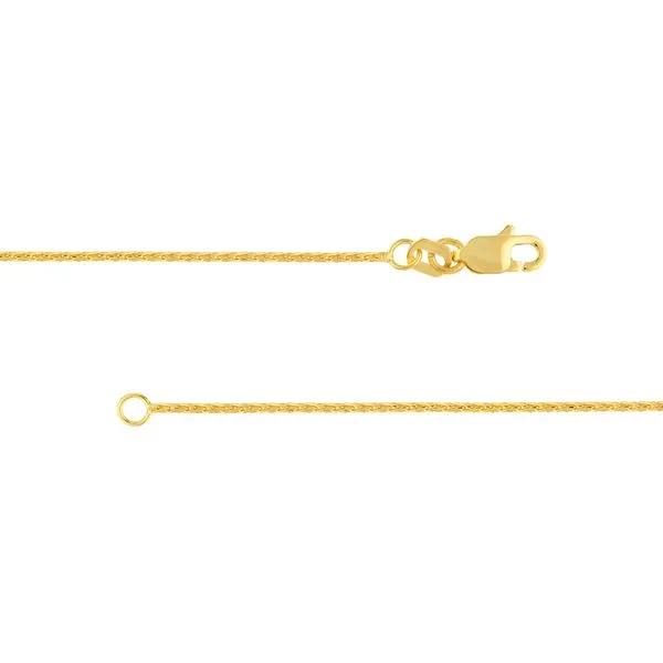 Yellow Gold Wheat Chain Image 4 Jeffrey Mann Fine Jewelers, Inc Toledo, OH