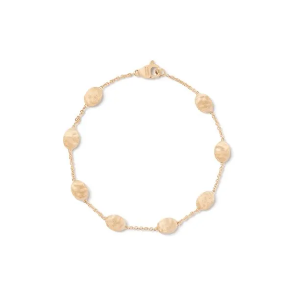 Siviglia Collection Yellow Gold Oval Bead Bracelet Jeffrey Mann Fine Jewelers, Inc Toledo, OH