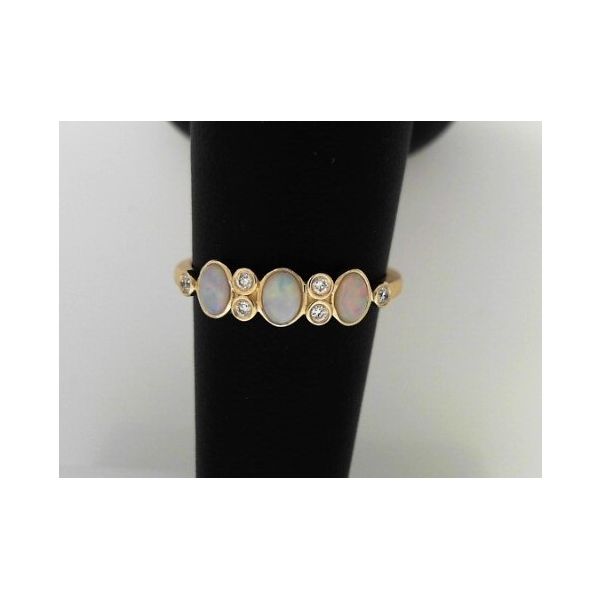 Colored Stone Ring John E. Koller Jewelry Designs owasso, OK