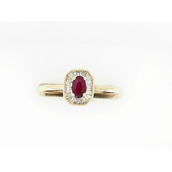 Colored Stone Ring John E. Koller Jewelry Designs owasso, AL