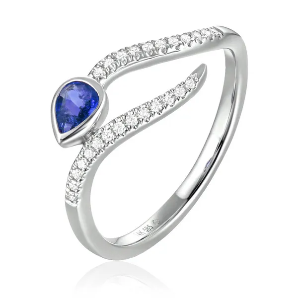 Colored Stone Ring John E. Koller Jewelry Designs owasso, AL