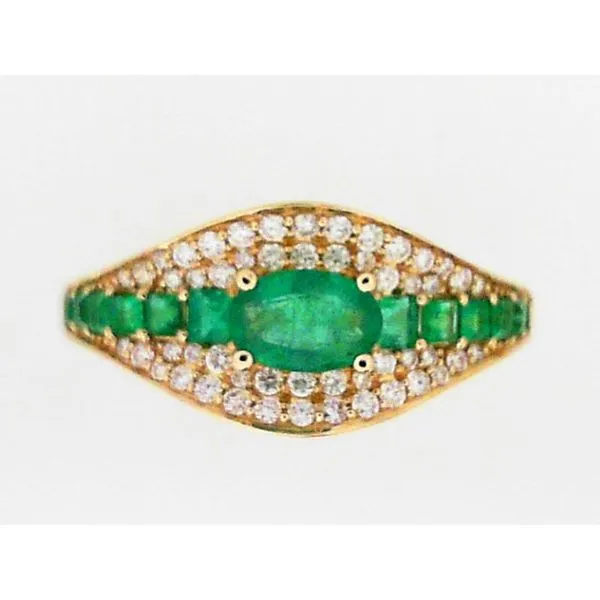 Colored Stone Ring John E. Koller Jewelry Designs owasso, OK