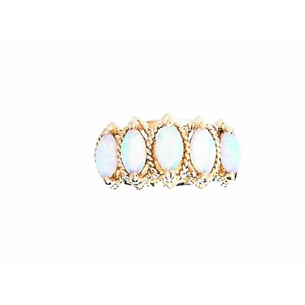 Colored Stone Ring John E. Koller Jewelry Designs owasso, OK