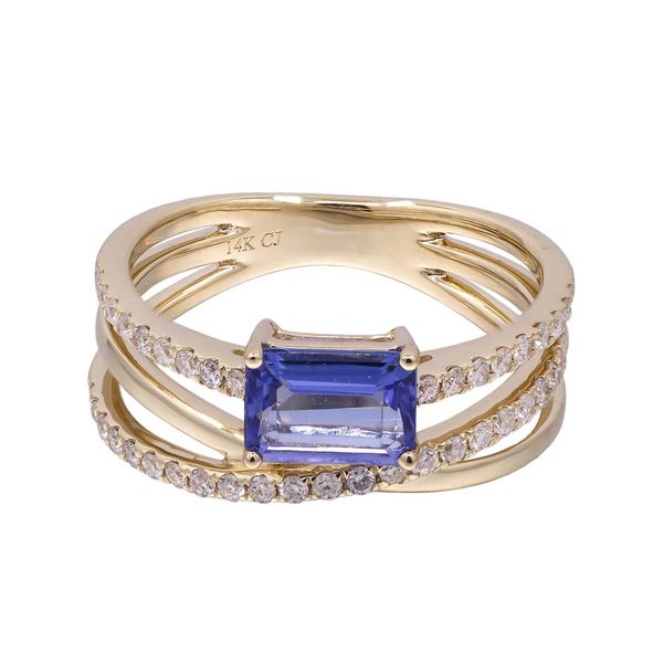 Colored Stone Ring John E. Koller Jewelry Designs owasso, OK