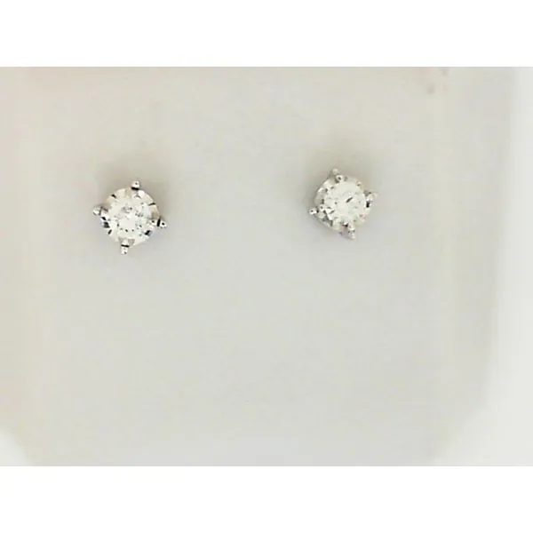 Diamond Solitaire Earrings The Jewelry Station Woodward, OK