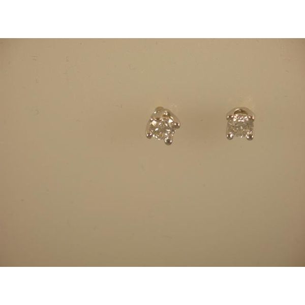 Diamond Solitaire Earrings The Jewelry Station Woodward, OK