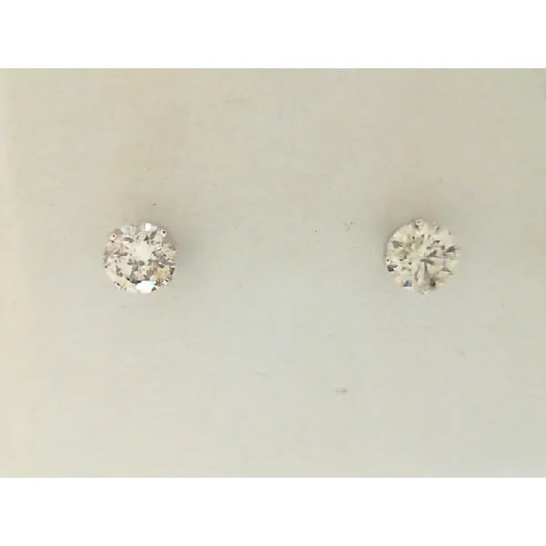 Diamond Solitaire Earrings The Jewelry Station Woodward, OK