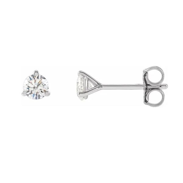 Diamond Solitaire Earrings The Jewelry Station Woodward, OK