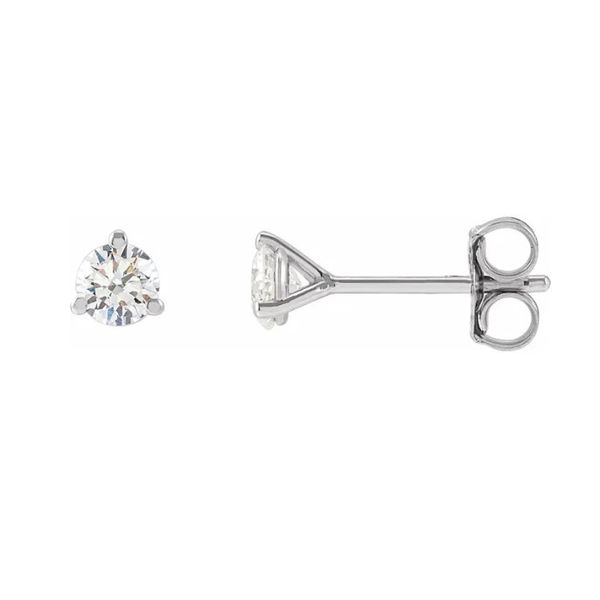 Diamond Solitaire Earrings The Jewelry Station Woodward, OK