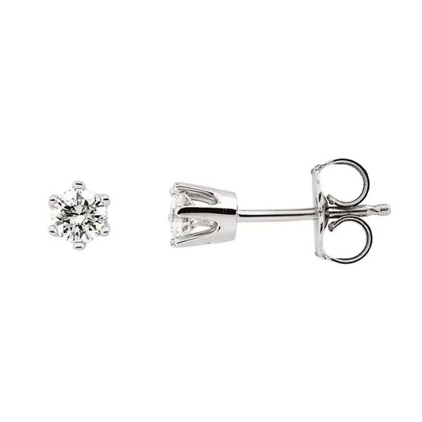Diamond Solitaire Earrings The Jewelry Station Woodward, OK