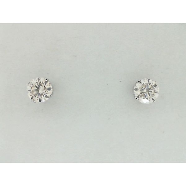 Diamond Solitaire Earrings The Jewelry Station Woodward, OK