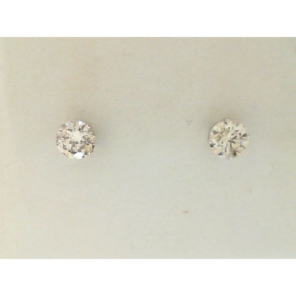 Diamond Solitaire Earrings The Jewelry Station Woodward, OK