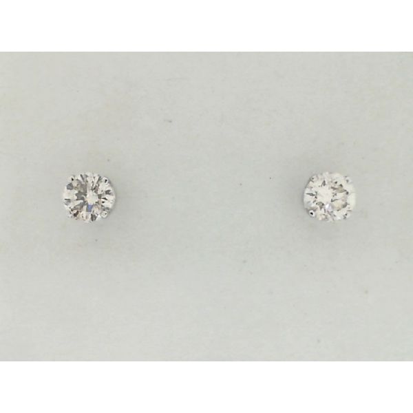 Diamond Solitaire Earrings The Jewelry Station Woodward, OK