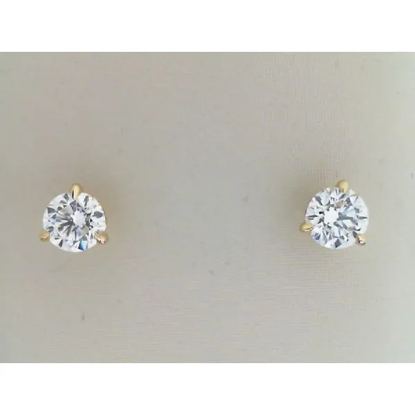 Diamond Earrings with Lab Growns The Jewelry Station Woodward, OK