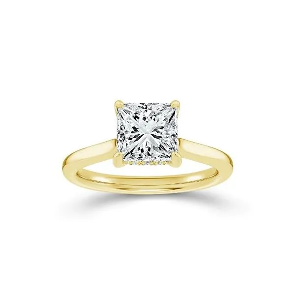 Lab Diamond Engagement Ring