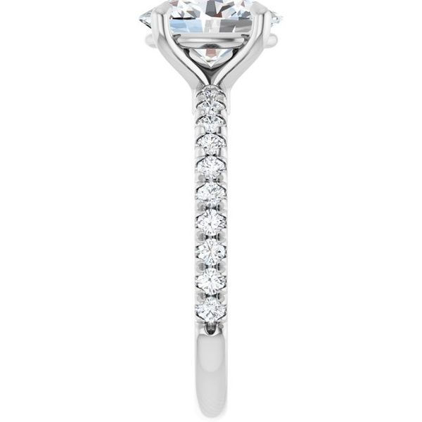 Lab Diamond Engagement Ring Image 2 JF Jones Jewelers Webster, NY