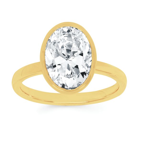 Lab Diamond Engagement Ring JF Jones Jewelers Webster, NY