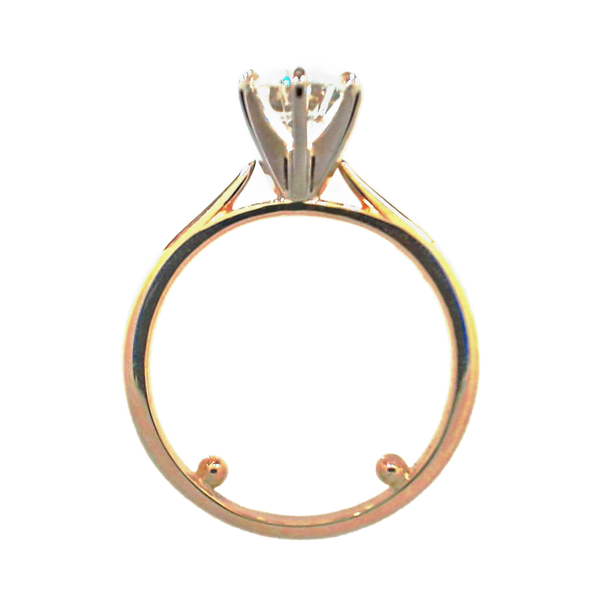 Lab Diamond Engagement Ring Image 2 JF Jones Jewelers Webster, NY