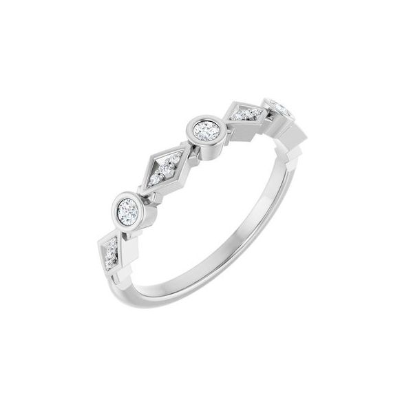 Women's Diamond Wedding Band JF Jones Jewelers Rochester, NY