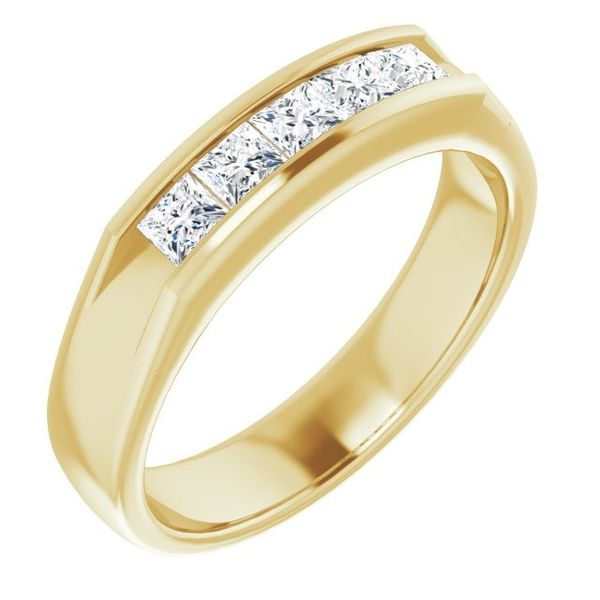 Men's Diamond Wedding Band JF Jones Jewelers Rochester, NY