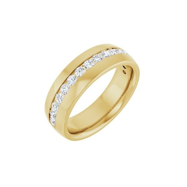 Men's Diamond Wedding Band JF Jones Jewelers Rochester, NY