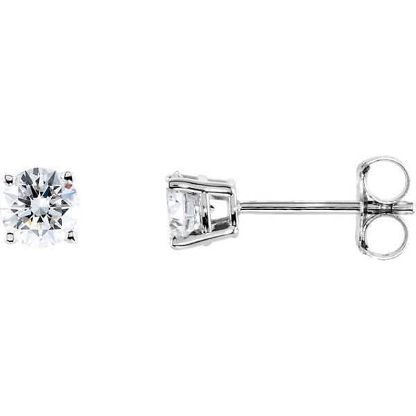 14K 1/3ctw Diamond Stud Earrings JF Jones Jewelers Rochester, NY