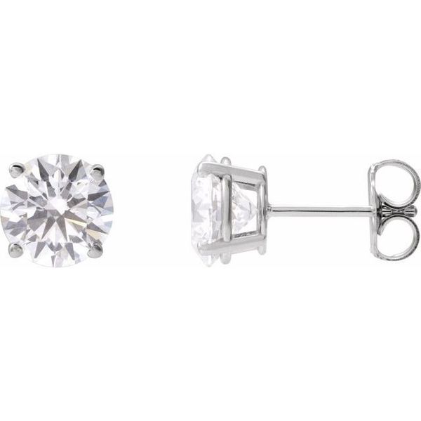 14K 3ctw Lab Diamond Stud Earrings JF Jones Jewelers Rochester, NY