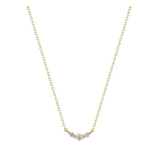 14K Gold .04ctw Diamond 18