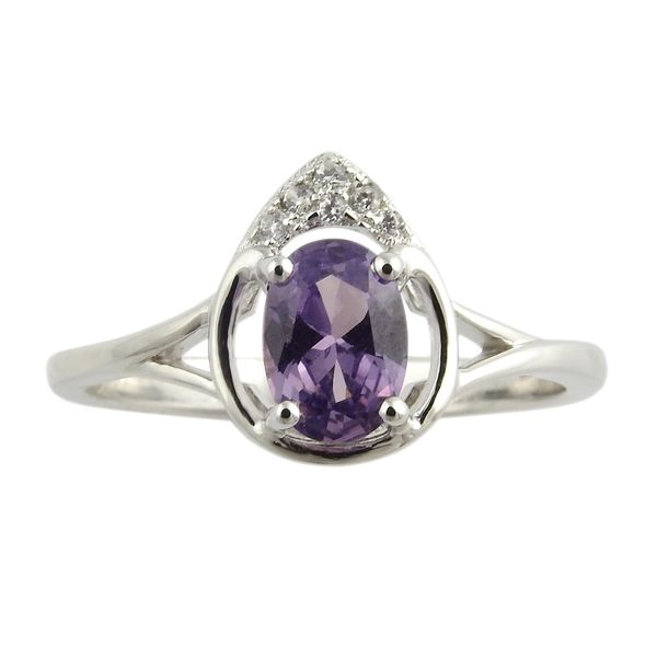 Silver Alexandrite June Birthstone Ring JF Jones Jewelers Rochester, NY