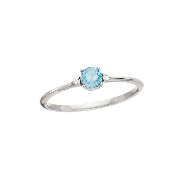 Womens Colored Stone Ring