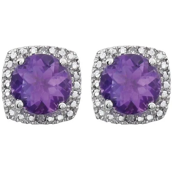 Colored Stone Earrings Image 2 JF Jones Jewelers Rochester, NY