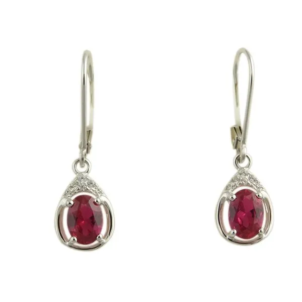 Colored Stone Earrings
