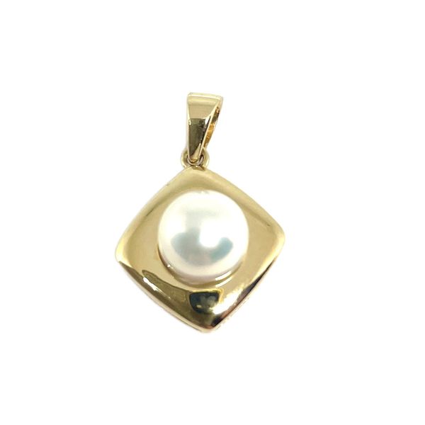 14K Pearl June Birthstone Pendant JF Jones Jewelers Webster, NY