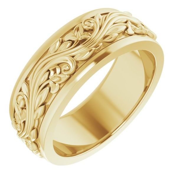 Women's Gold Wedding Band JF Jones Jewelers Rochester, NY