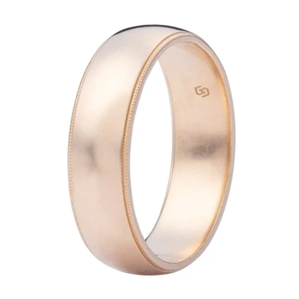 Men's Gold Wedding Band JF Jones Jewelers Rochester, NY