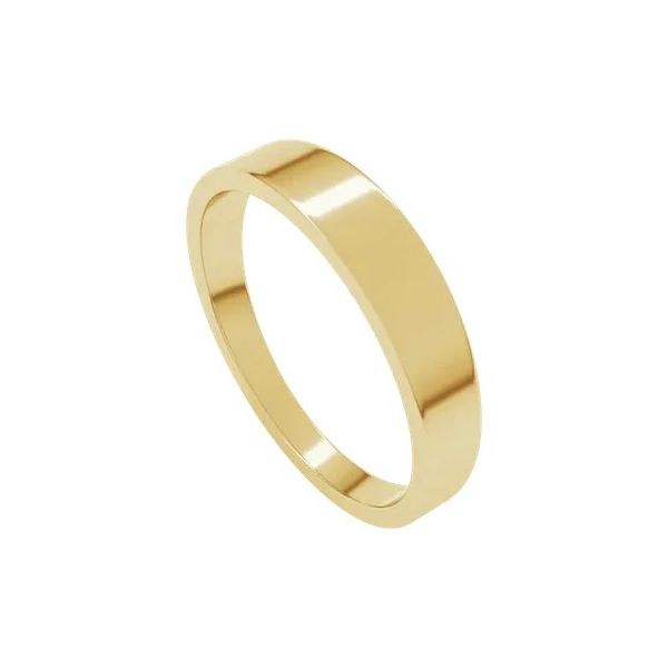 Men's Gold Wedding Band JF Jones Jewelers Rochester, NY