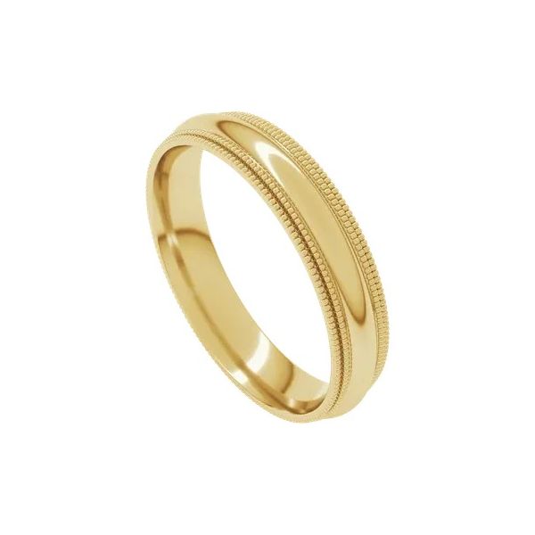 Men's Gold Wedding Band JF Jones Jewelers Rochester, NY