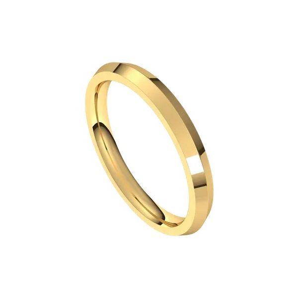 Men's Gold Wedding Band JF Jones Jewelers Rochester, NY
