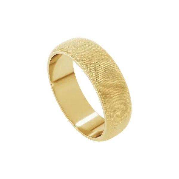 Men's Gold Wedding Band JF Jones Jewelers Rochester, NY