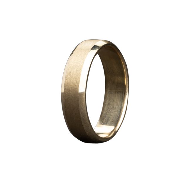Men's Gold Wedding Band JF Jones Jewelers Rochester, NY
