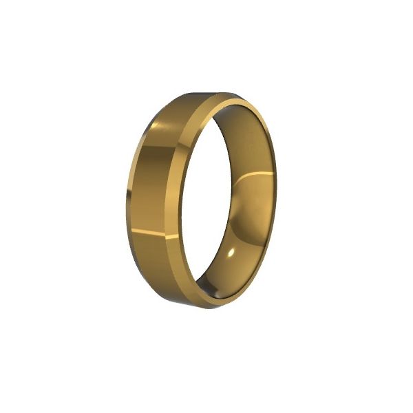 Men's Gold Wedding Band JF Jones Jewelers Webster, NY