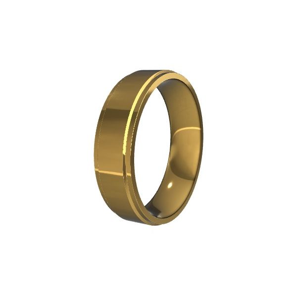 Men's Gold Wedding Band JF Jones Jewelers Webster, NY
