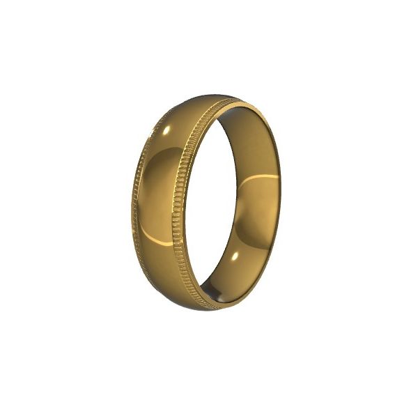 Men's Gold Wedding Band JF Jones Jewelers Webster, NY