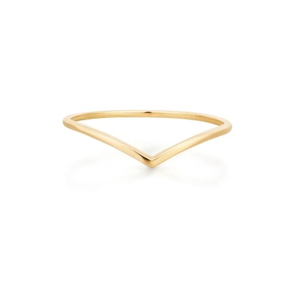 14K Gold Wishbone Ladies Fashion Ring JF Jones Jewelers Webster, NY