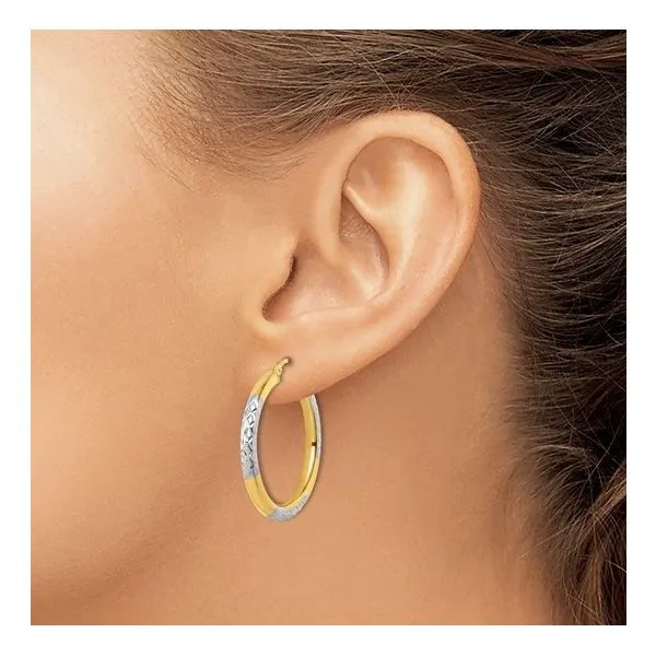 Gold Earrings Image 3 JF Jones Jewelers Rochester, NY