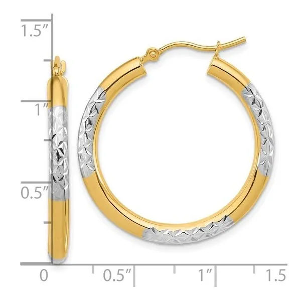 Gold Earrings Image 4 JF Jones Jewelers Rochester, NY