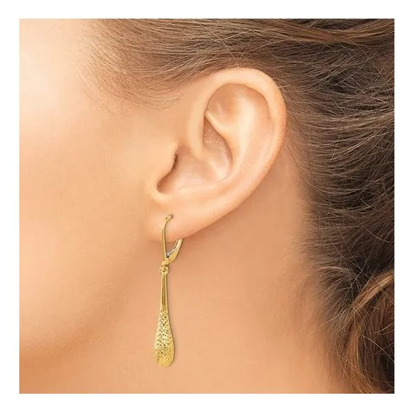 Gold Earrings Image 3 JF Jones Jewelers Rochester, NY