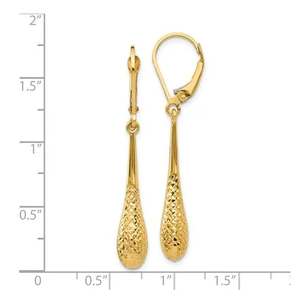 Gold Earrings Image 4 JF Jones Jewelers Rochester, NY