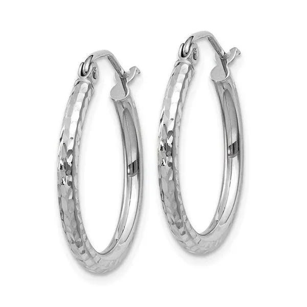 Gold Earrings Image 2 JF Jones Jewelers Rochester, NY