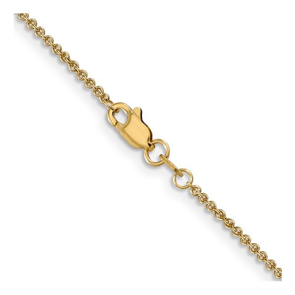 14K Yellow Gold 18